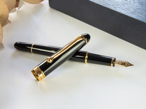 Aurora 88 Small Fountain Pen, Resin, Gold plated, 810