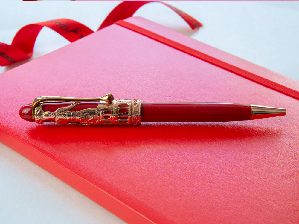 Aurora Special edition Roma Ballpoint pen 88, Resin, Sterling Silver .925