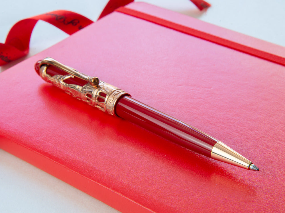 Aurora Special edition Roma Ballpoint pen 88, Resin, Sterling Silver .925