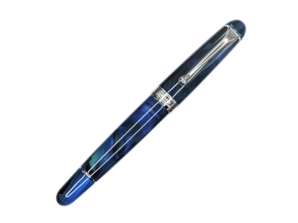 Aurora 88 Boreale Fountain Pen, Blue, Limited Edition, 888-AUB