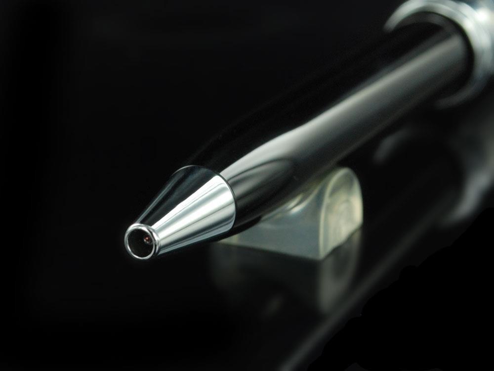 Aurora Ballpoint Pen Ipsilon Silver - Sterling Silver & Black - B34CN