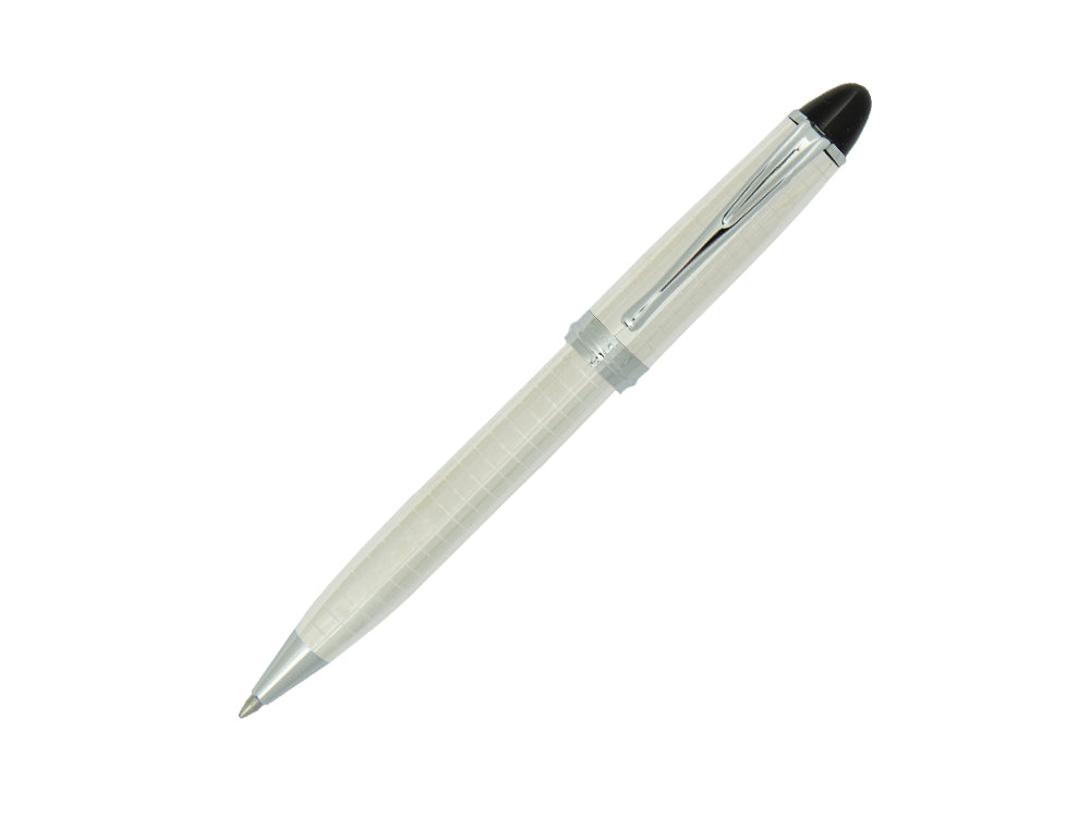 Aurora Ipsilon Quadra Rollerball pen, Silver .925, Chrome trim, Silver, B34-Q