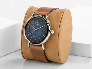 Bauhaus Automatic Watch, Blue, 41 mm, Day, 2160-3