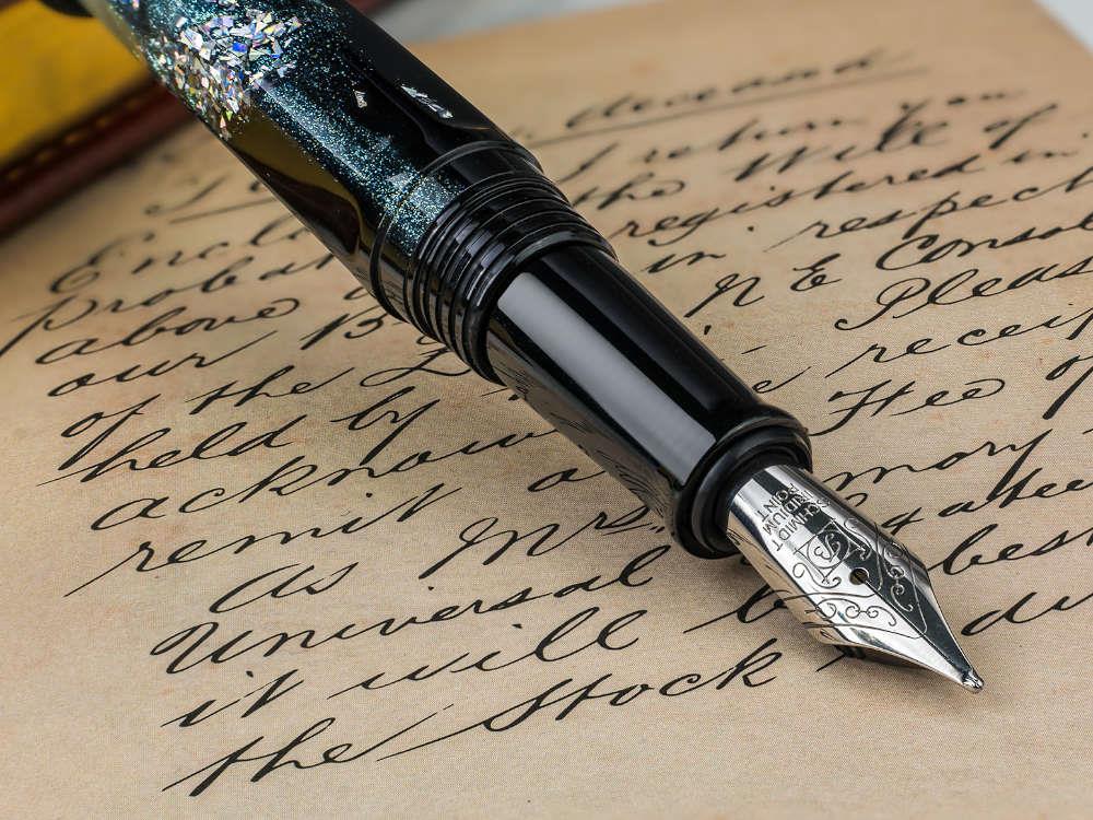 Benu Talisman Edelweiss Fountain Pen, Turquoise, 19.2.06.5.0