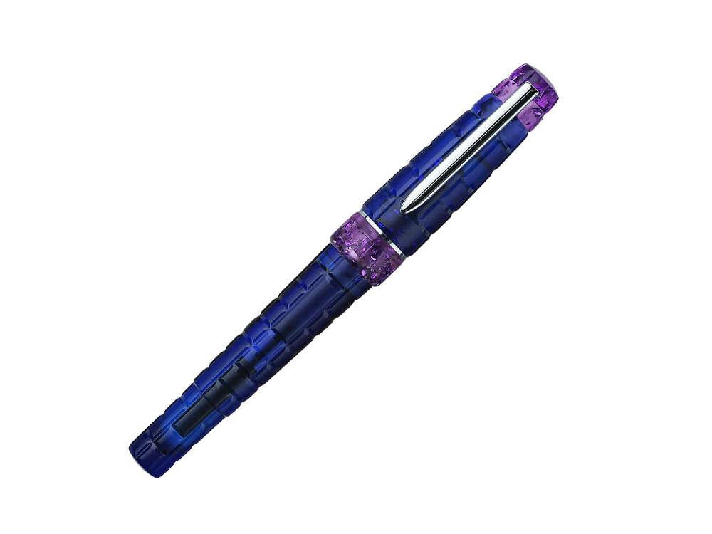 Benu Tessera Tanzanite Fountain Pen, Resin, Purple, 25.2.2.5.0