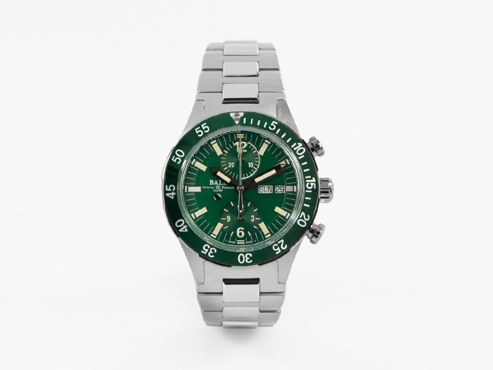 Ball Roadmaster Rescue Chronograph Automatic Watch, Green, LE, DC3030C-S2-GR