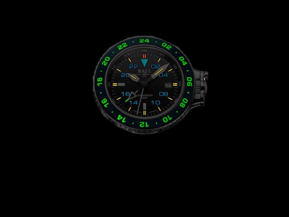 Ball Engineer Hydrocarbon AeroGMT II Automatic Watch, 42 mm, DG2018C-P10C-BK