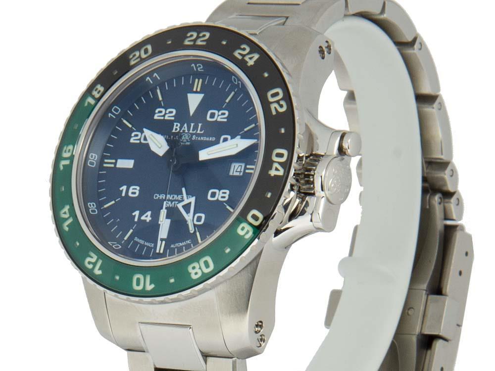 Ball Engineer Hydrocarbon AeroGMT II Automatic Watch, 42 mm, DG2018C-S11C-BE