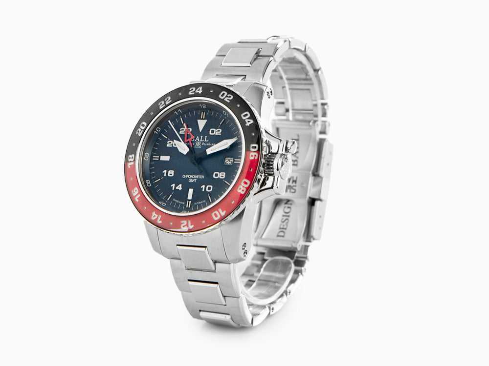 Ball Engineer Hydrocarbon AeroGMT II Automatic Watch, COSC, 42mm, DG2018C-S3C-BE