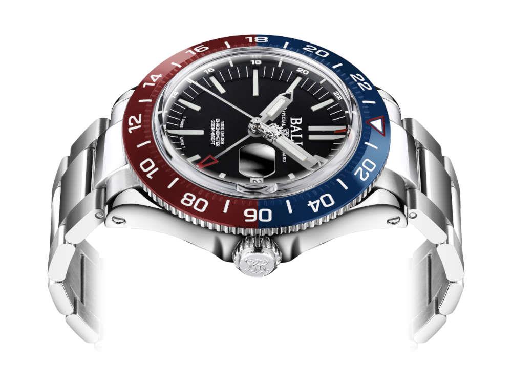 Ball Engineer III Outlier GMT Automatic Watch, Black, 40 mm, DG9002B-S2C-BK