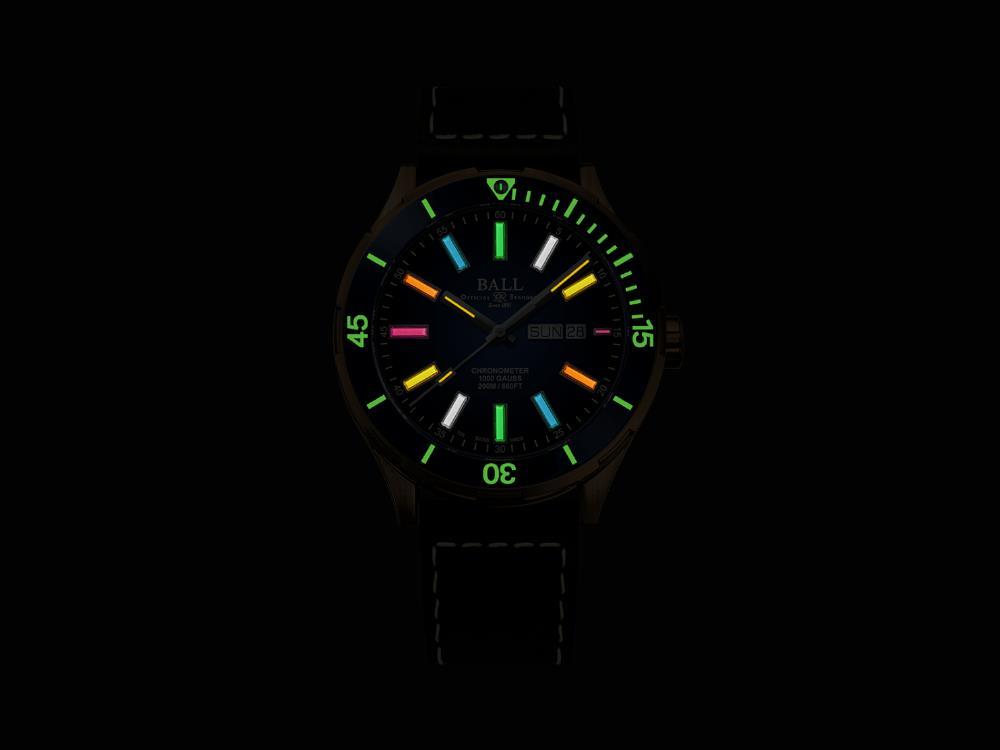 Ball Roadmaster Marvelight Bronze Automatic Watch, DM3070B-L3CJ-BER