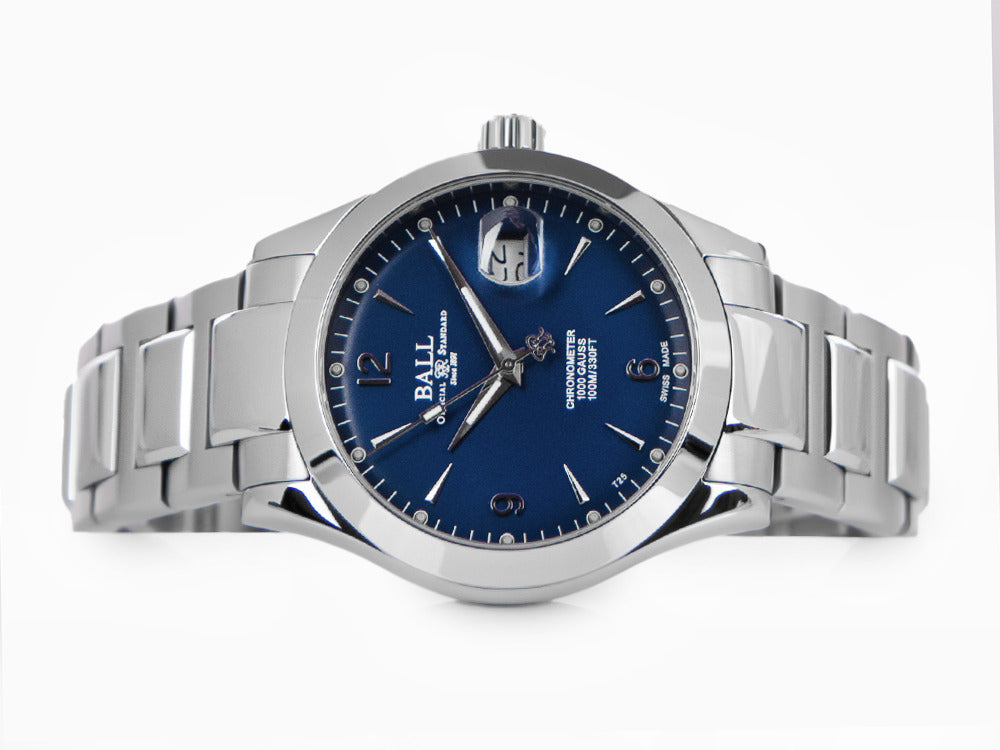 Ball Engineer III Ohio Chronometer Automatic Watch, Blue, 40 mm, NM9026C-S5CJ-BE