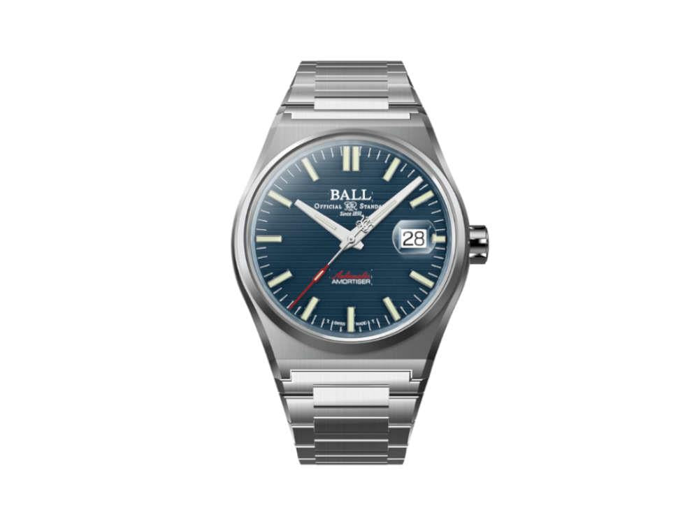 Ball Roadmaster Perseverer Automatic Watch, Blue, 40 mm, NM9050C-S1-BE