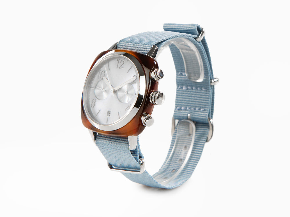 Briston Clubmaster Classic Quartz Watch, Blue, 40 mm, 19140.SA.T.25.NIB