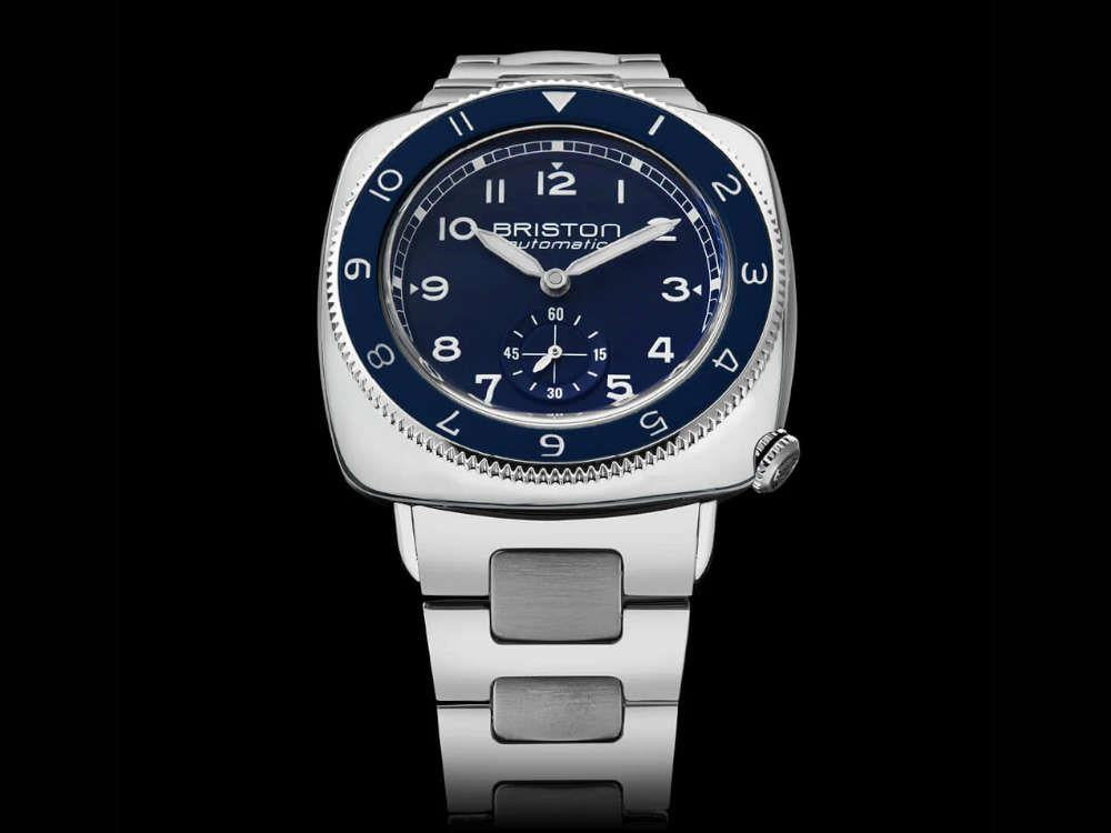 Briston Clubmaster Legend Small Second Automatic Watch, 39 mm, 241639.PS.L.15.SB