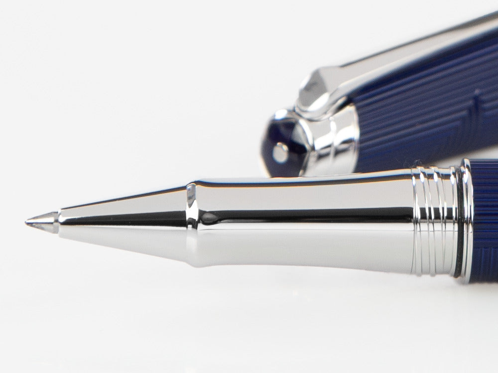 Caran d'Ache Léman Bleu Marin Rollerball pen, Lacquer, Blue, 4779.169