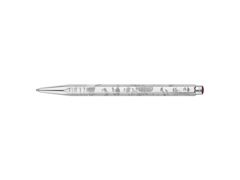 Caran d'Ache Ecridor Toile de Jouy & Leather Case Ballpoint pen, CC0890.026,