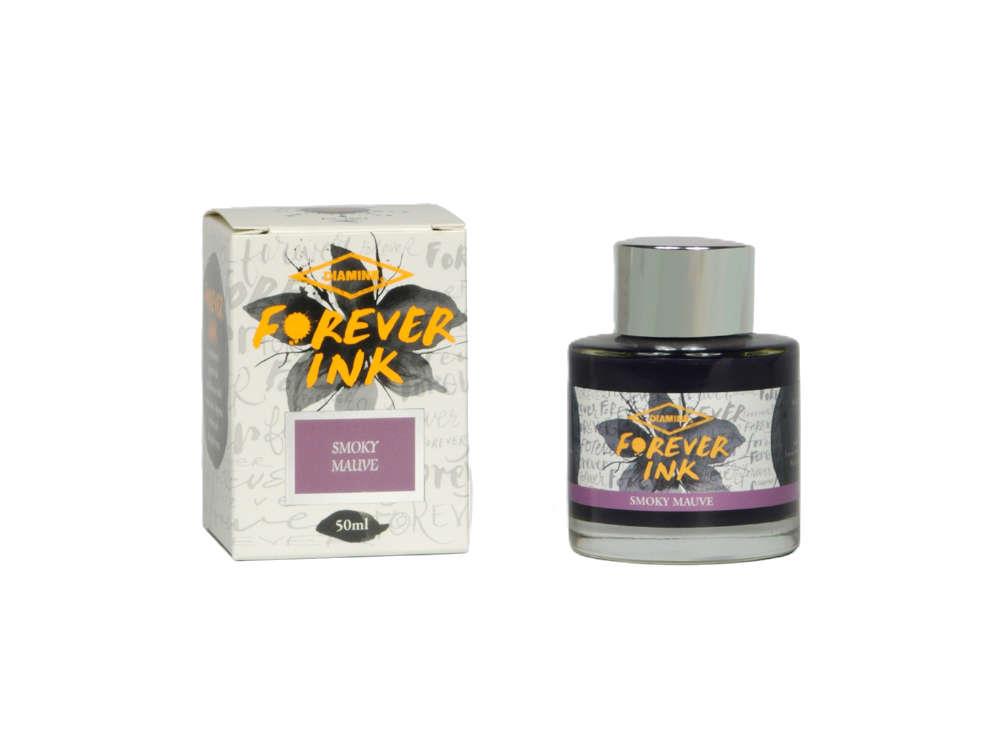 Diamine Forever Ink Collection -Permanent Pigment Ink Bottle Smoky Mauve, Grey