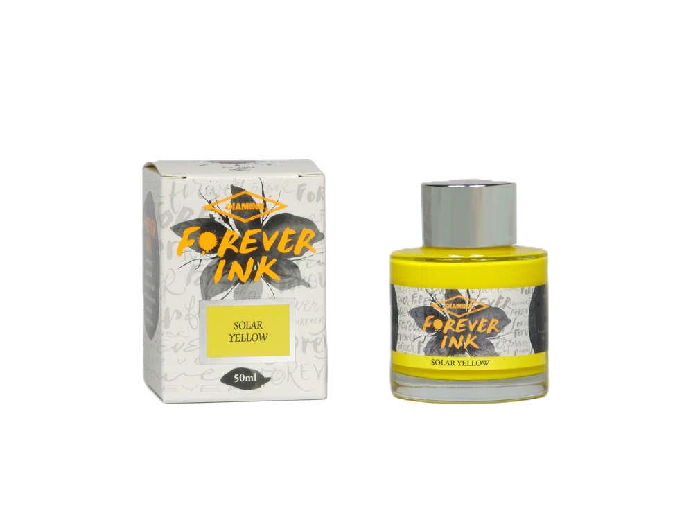 Diamine Forever Ink Collection -Permanent Pigment Ink Bottle Solar Yellow