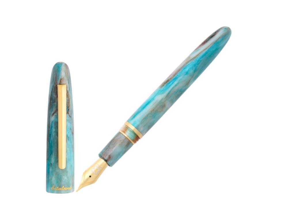Esterbrook Estie Avalanche Fountain Pen, Diamond Cast, Blue, EAV9106