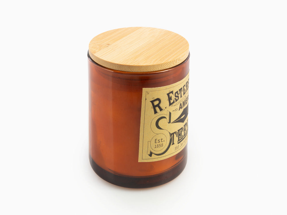 Esterbrook Ink Bottle, Orange, Crystal, ECANDLE-GO