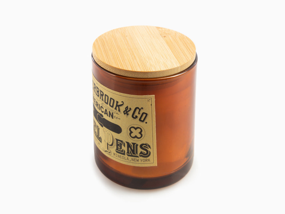 Esterbrook Ink Bottle, Orange, Crystal, ECANDLE-GO