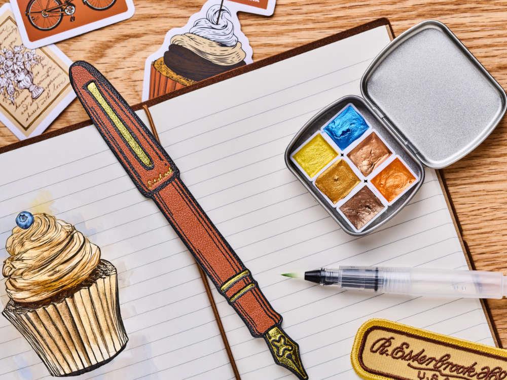 Esterbrook Travel Journal Workshop, Brown, ETJWS