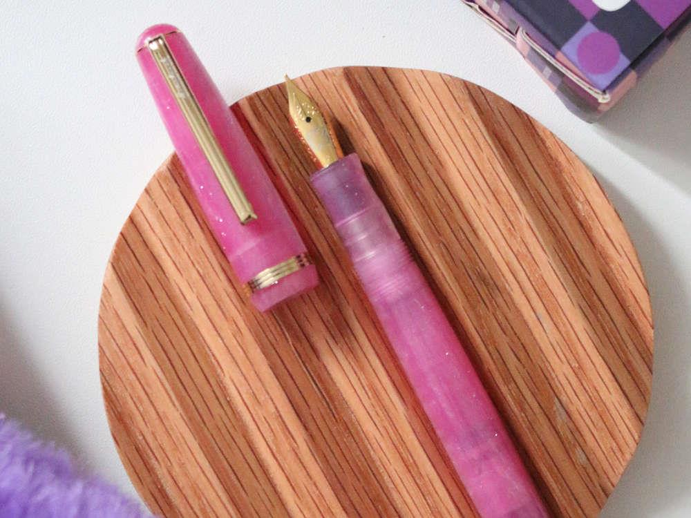 Esterbrook JR Love Potion Fountain Pen, Pink, Gold plated, JRPINK