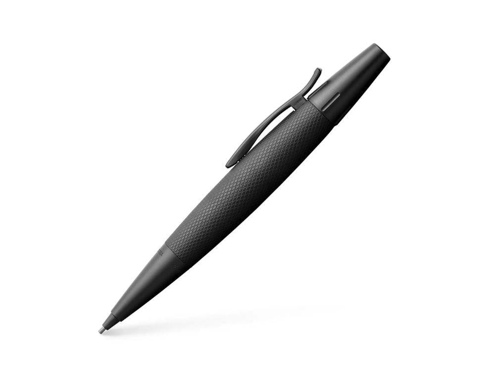 Faber-Castell E-Motion Mechanical pencil, Aluminum, Black, 138690