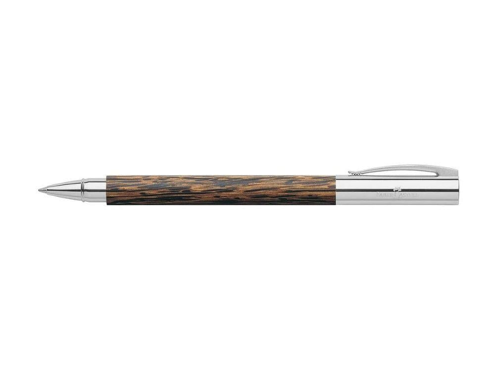 Faber-Castell Ambition Rollerball pen, Coconut wood, Brown, 148120