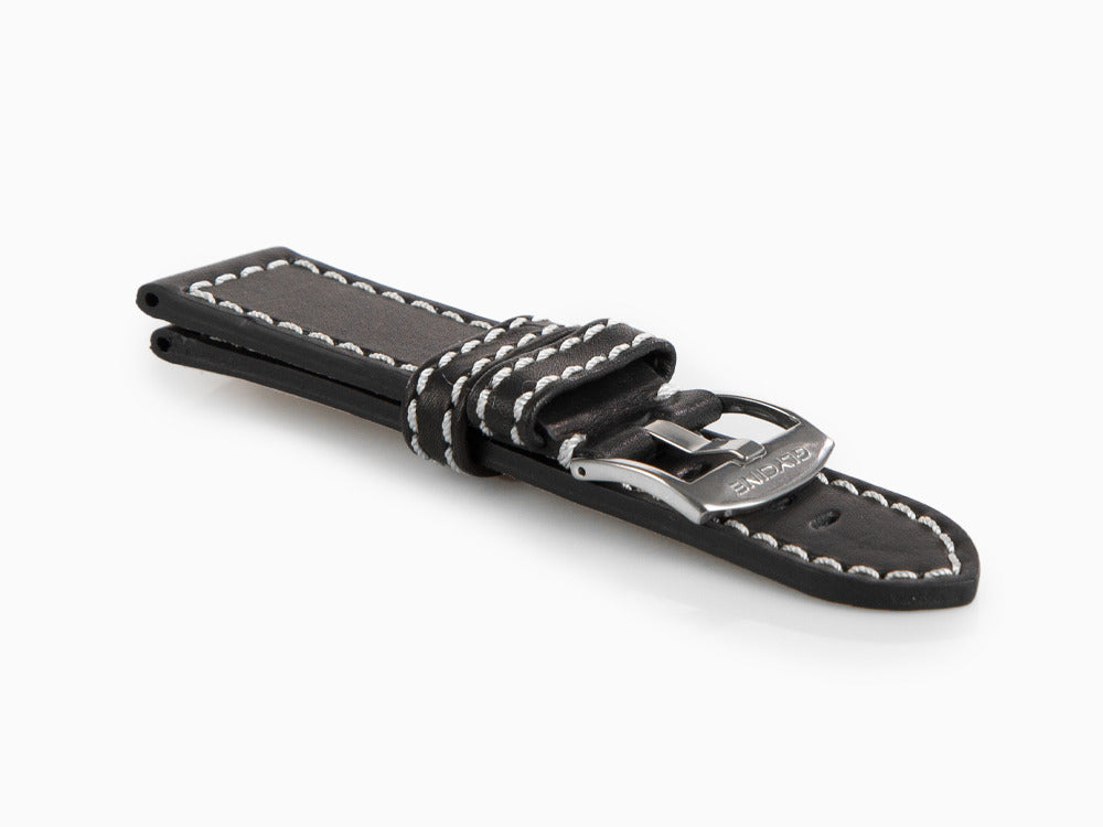 Glycine, Leather strap, 23mm., Brown, LB9BXS-24