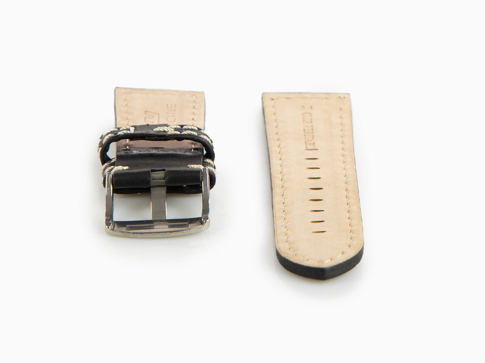 Glycine, Leather strap, 23mm., Brown, LB9BXS-24