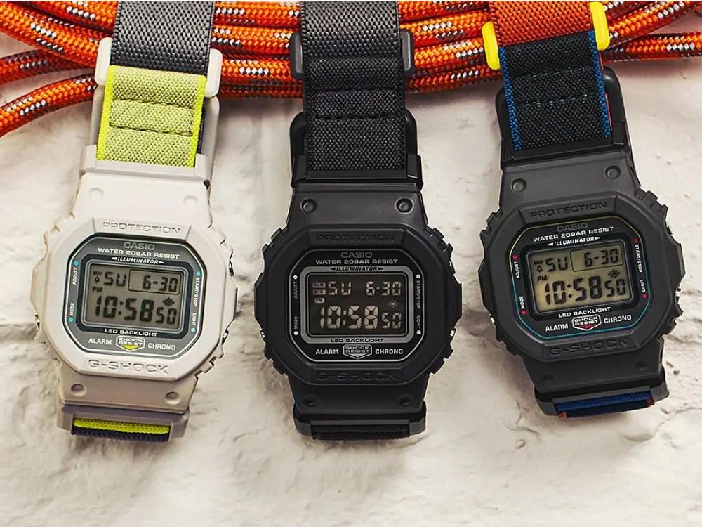 G-SHOCK Casio The Origin Quartz Watch, Black, DW-5600MNC-1ER