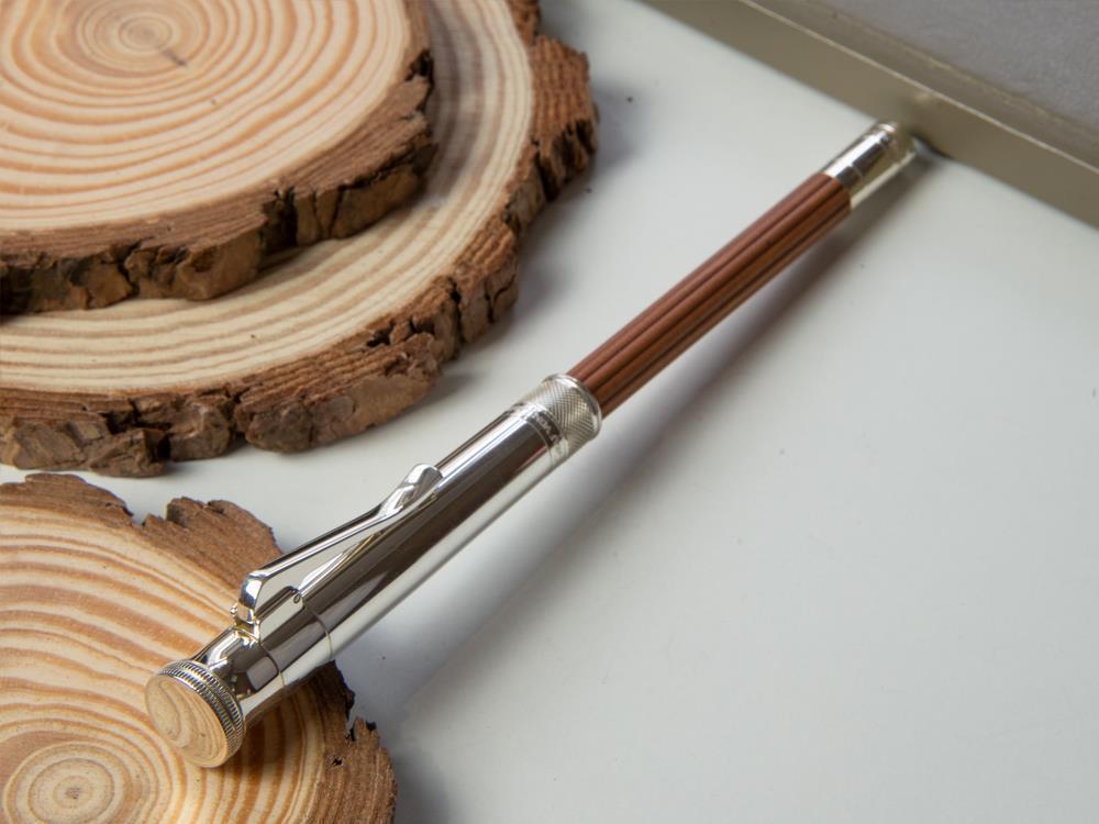 Graf von Faber-Castell Perfect Pencil, Cedar wood, 925 Silver Trim, 118566