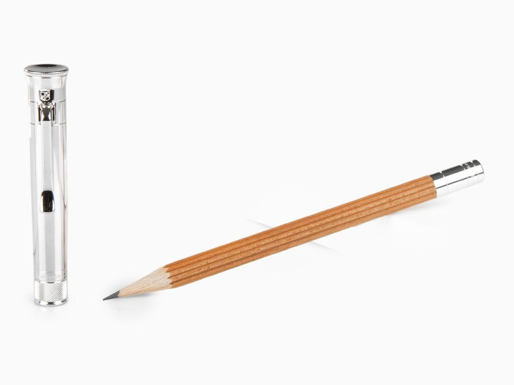 Graf von Faber-Castell Perfect Pencil, Cedar wood, Platinum trim, Brown, 118567