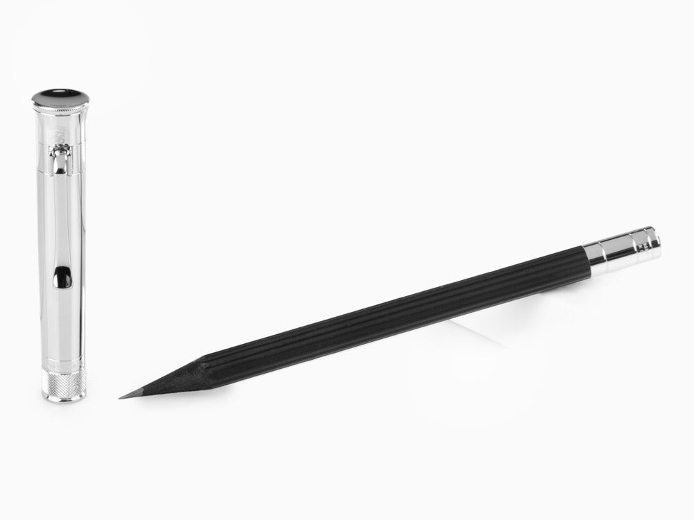 Graf von Faber-Castell Perfect Pencil, Cedar Wood, Platinum trim, Black 118568