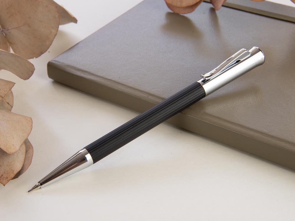 Graf von Faber-Castell Tamitio Mechanical pencil, Metal, Ribbed, Black, 131580