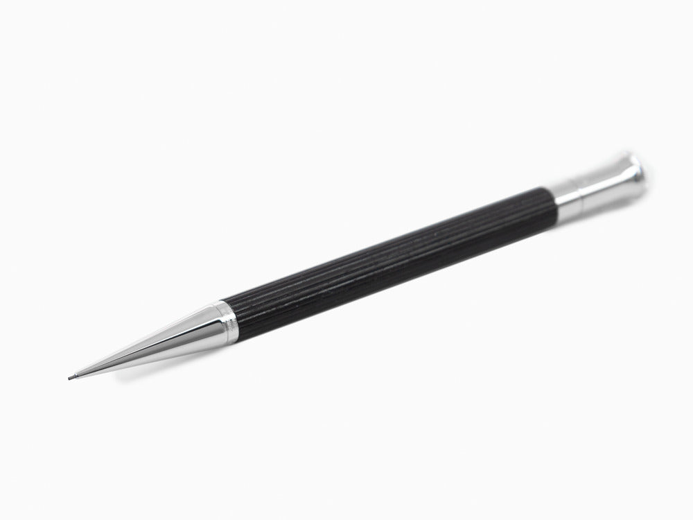 Graf von Faber-Castell Classic Mechanical pencil, Ebony wood, Platinum, 0.7 mm