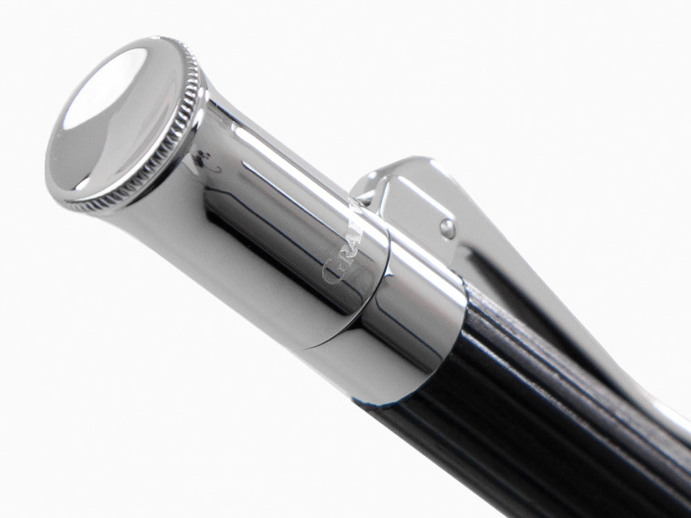 Graf von Faber-Castell Classic Mechanical pencil, Ebony wood, Platinum, 0.7 mm