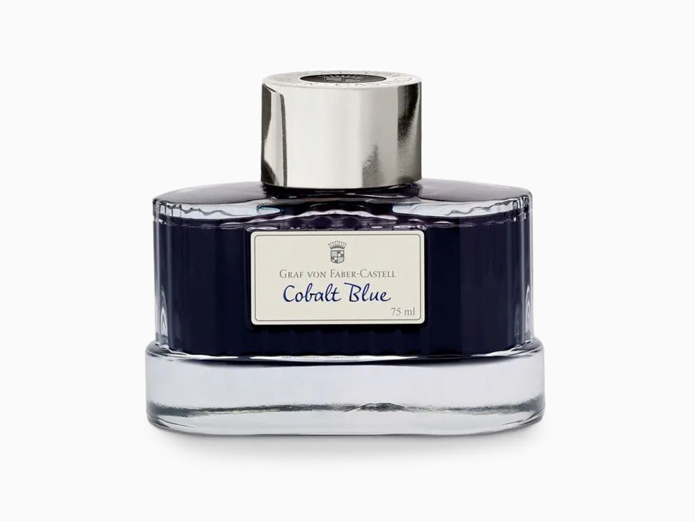 Graf von Faber-Castell Ink Bottle Cobalt Blue, 75ml