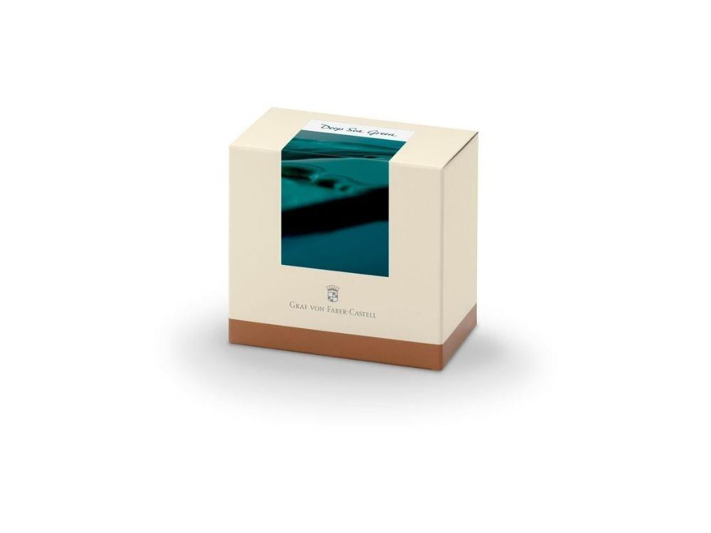 Graf von Faber-Castell Ink Bottle Deep Sea Green, 75ml., 141008