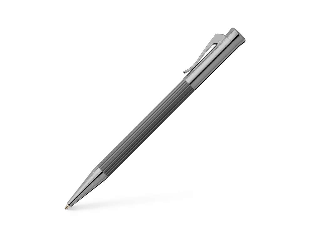 Graf von Faber-Castell Tamitio Stone Grey Ballpoint pen, Lacquer, Ribbed, 141587