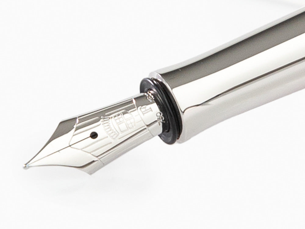 Graf von Faber-Castell Guilloche Fountain Pen, Precious resine, Orange