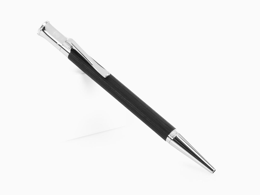Graf von Faber-Castell Classic Ballpoint pen, Ebony wood, Platinum trim, 145531
