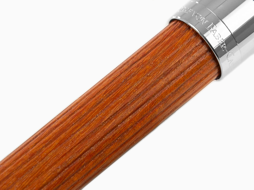 Graf von Faber-Castell Classic Fountain Pen, Pernambuco wood, Platinum