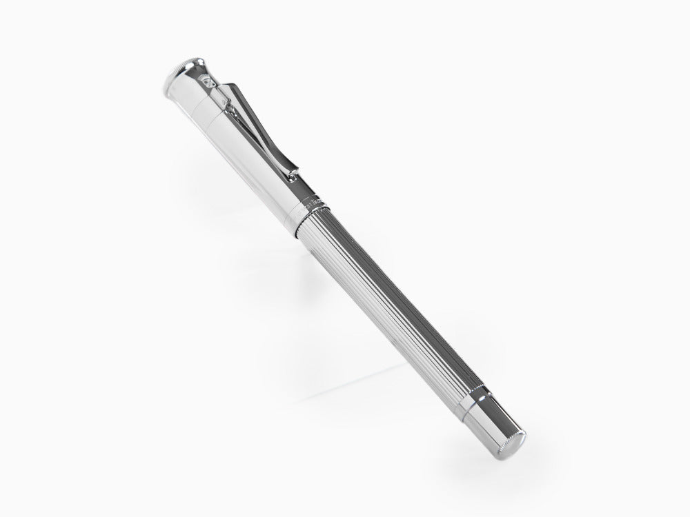 Graf von Faber-Castell Classic Fountain Pen, Platinum trim