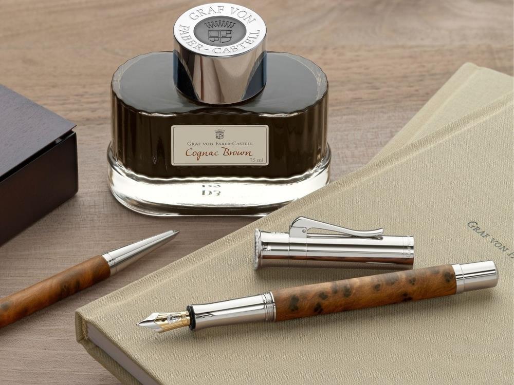 Graf von Faber-Castell Classic Thuja Burlwood Fountain Pen, 145650