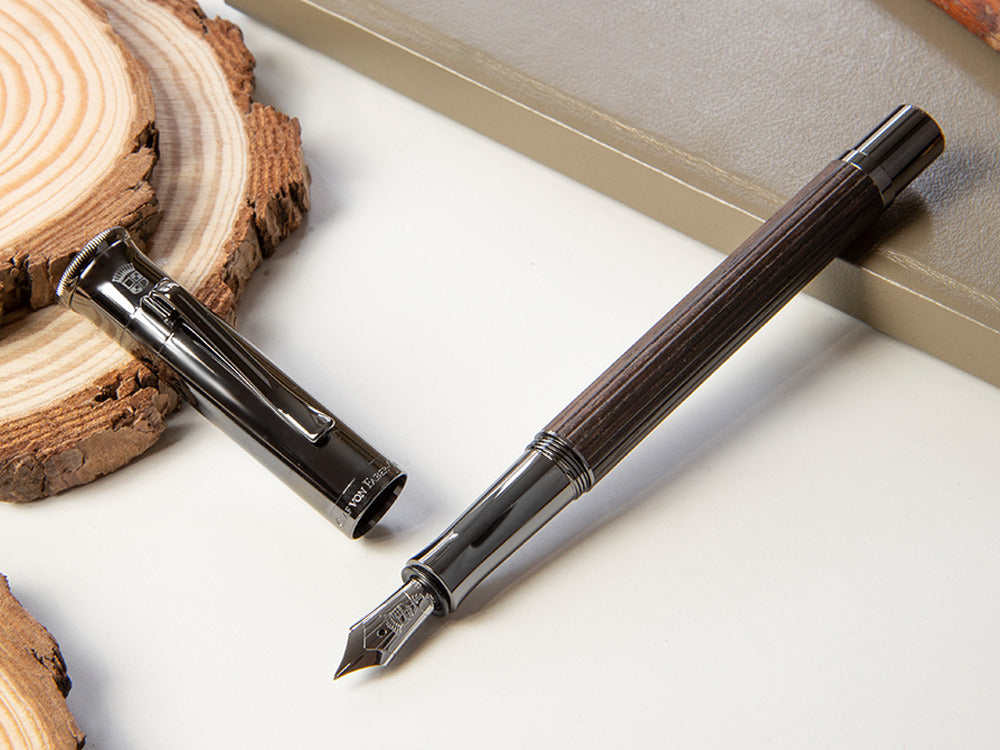 Graf von Faber-Castell Classic Macassar "Black Edition" Fountain Pen