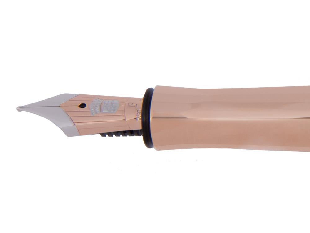 Graf von Faber-Castell Anello Rose Gold Fountain Pen, Resin, 145780