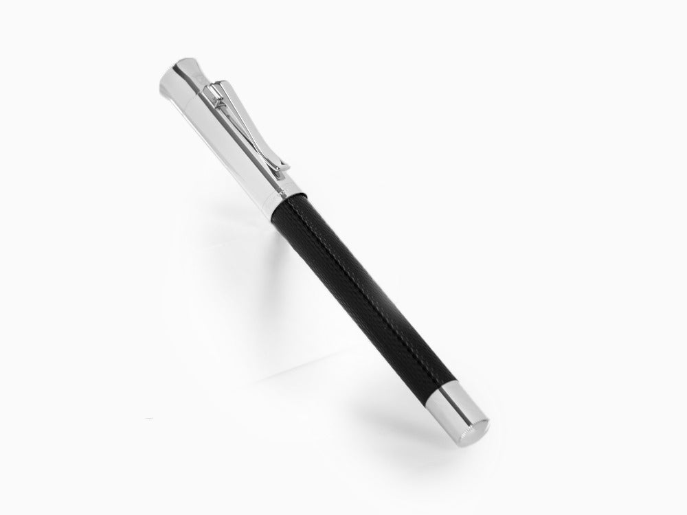 Graf von Faber-Castell Guilloche Rollerball pen, Precious resine, Black, 146510